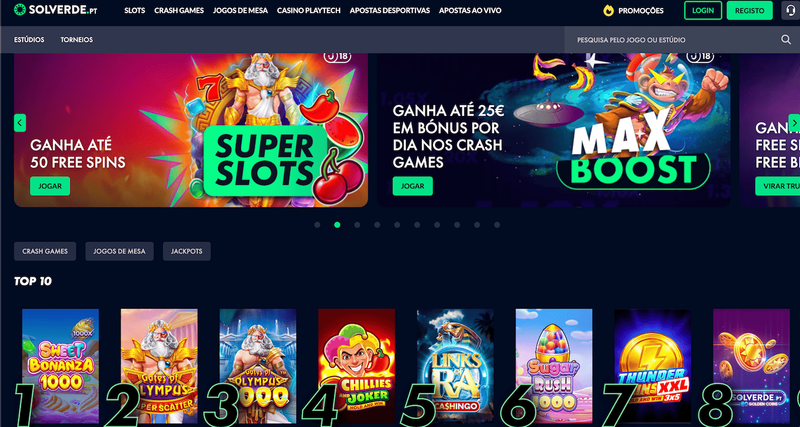Solverde.pt – melhor casino online Portugal em 2026 com mais de 2000 jogos